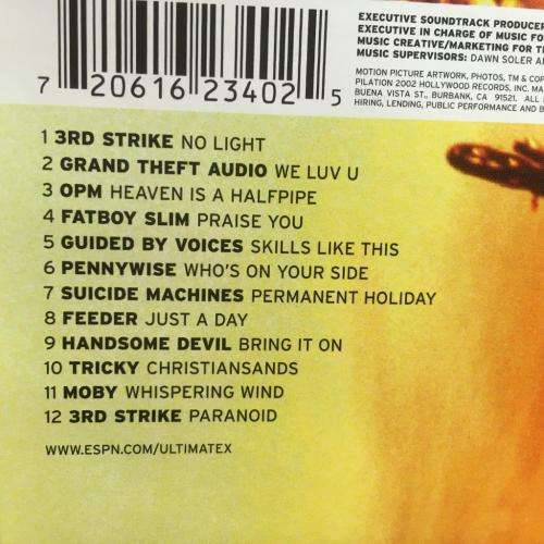 CD - ESPN`s Ultimate X The Movie - Original Motion Picture Soundtrack