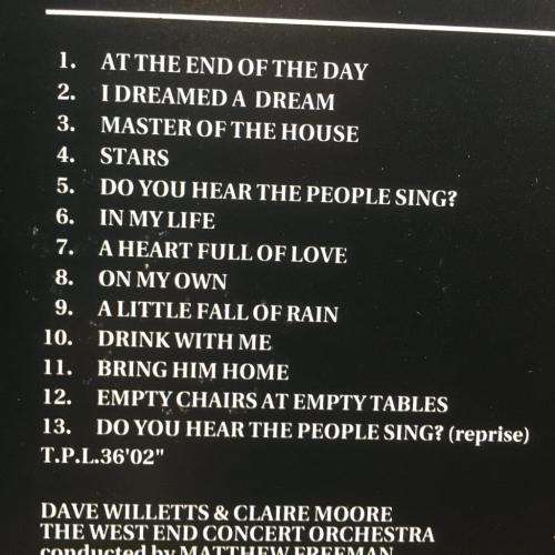 CD - Highlights From Les Miserables