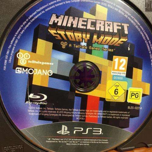 PS3 - Minecraft Story Mode (Disc Only)