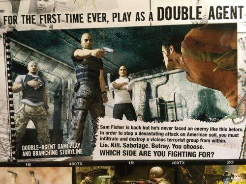 Xbox 360 - Tom Clancy's Splinter Cell Double Agent - Classics
