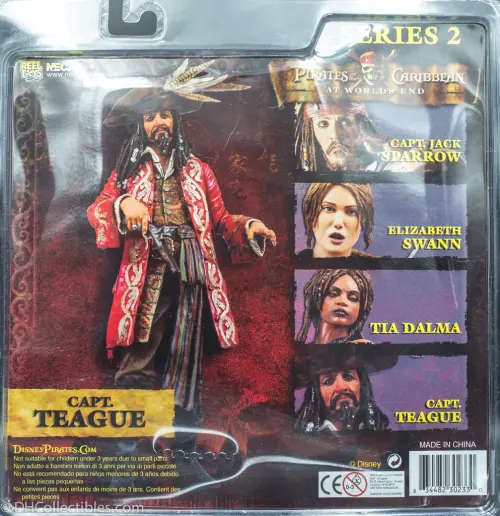 NECA - Pirates of the Caribbean - Capt. Teague - Series 2 At Worlds End (7 Inch Figure)
