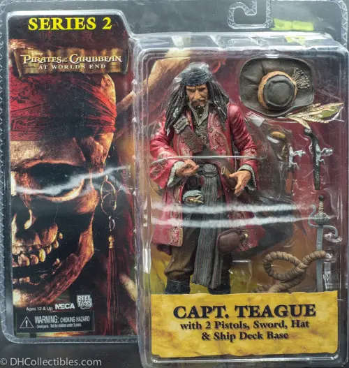 NECA - Pirates of the Caribbean - Capt. Teague - Series 2 At Worlds End (7 Inch Figure)