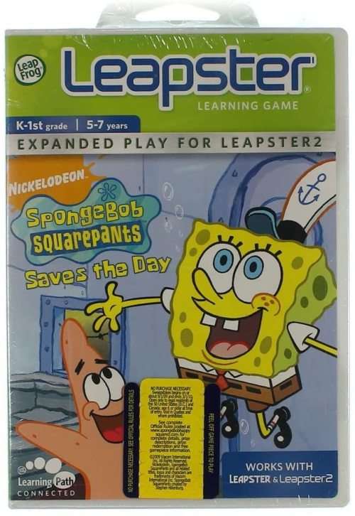 Leap Frog - Leapster Learning Game - Nickelodeon SpongeBob Squarepants Saves the Day