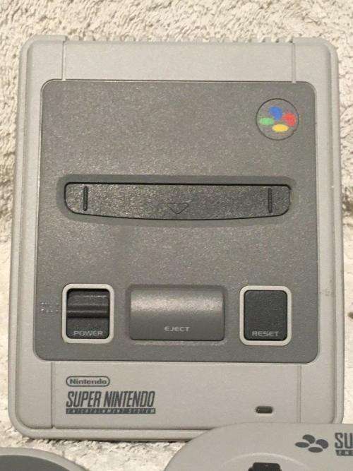Nintendo Classic Mini: Super Nintendo Entertainment System with Controller Pair HDMI and Power Cable