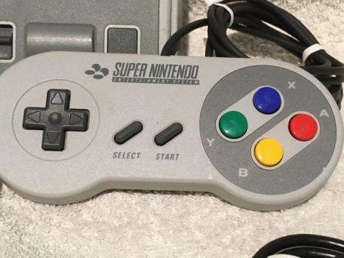 Nintendo Classic Mini: Super Nintendo Entertainment System with Controller Pair HDMI and Power Cable