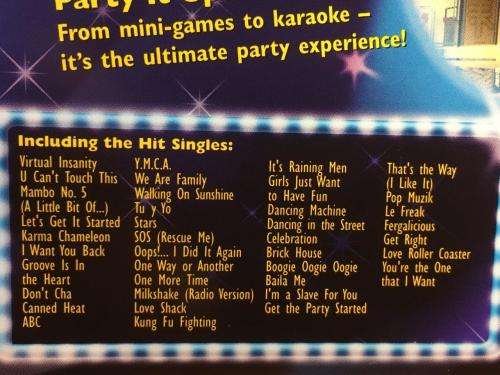 PS2 - Boogie - Compatible with Singstar USB microphones
