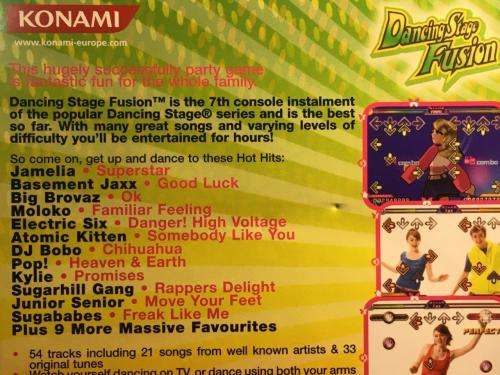 PS2 - Dancing Stage Fusion