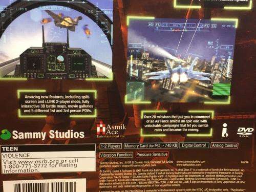 PS2 - Lethal Skies II - (NTSC U/C version)