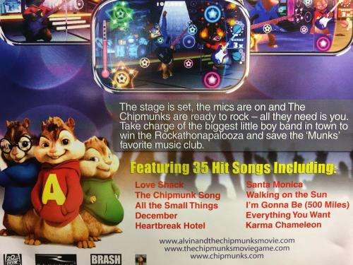 PS2 - Alvin And The Chipmunks