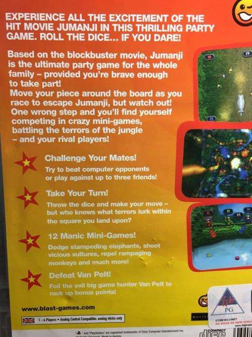PS2 - Jumanji