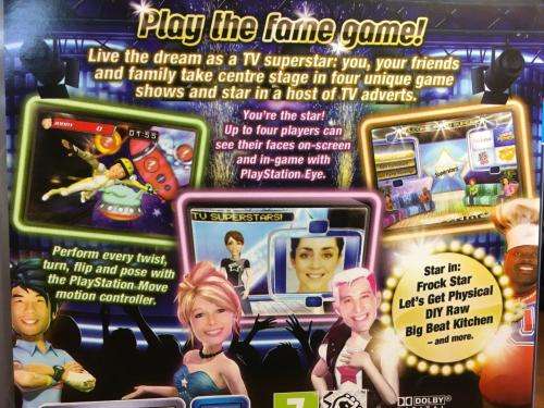 PS3 - TV Superstars - Playstation Move Required