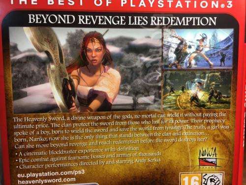 PS3 - Heavenly Sword - Essentials