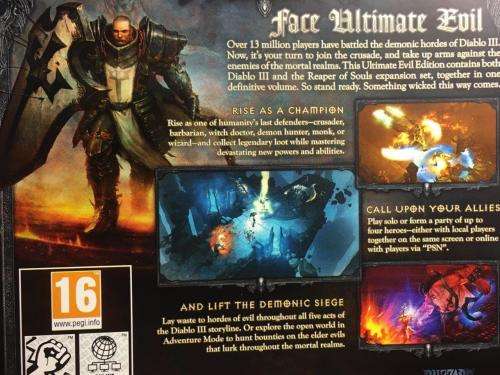 PS4 - Diablo Reaper of Souls Ultimate Evil Edition