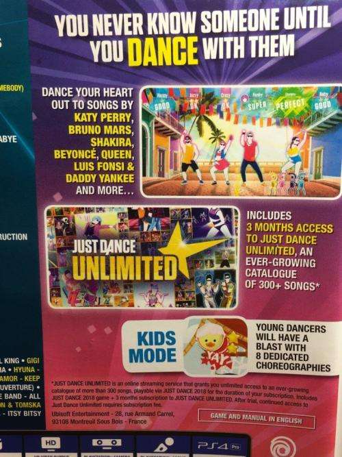 PS4 - Just Dance 2018