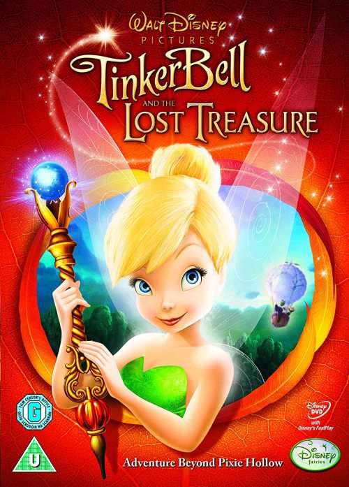 DVD - Disney Tinkerbell And The Lost Treasure (New Sealed)