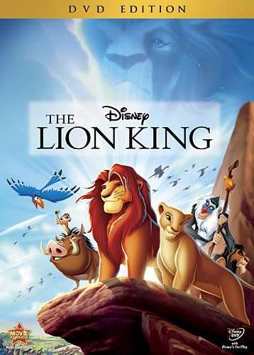 DVD - Disney The Lion King
