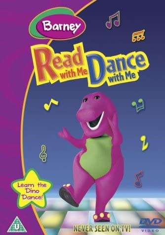 DVD - Barney Read With Me Dance With Me