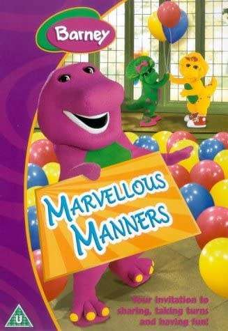 DVD - Barney Marvellous Manners