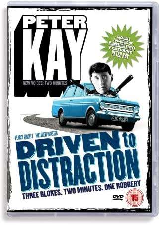DVD - Peter Kay Driven To Distraction Three Blokes Two Minutes One Robbery