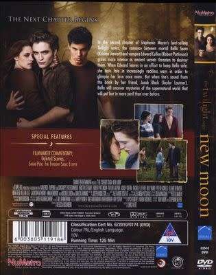 DVD - The Twilight Saga New Moon