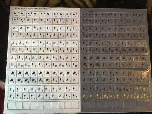 Vintage War And Peace The Game of Napoleonic Wars Gamma Games 1980 (Never Used)
