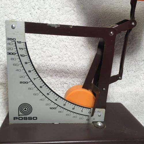 Vintage POSSO 350 scale made in France xcirca 1970`s