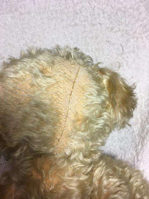 Vintage Mohair Jointed Teddy Circa 1960's / 70's +-55cm
