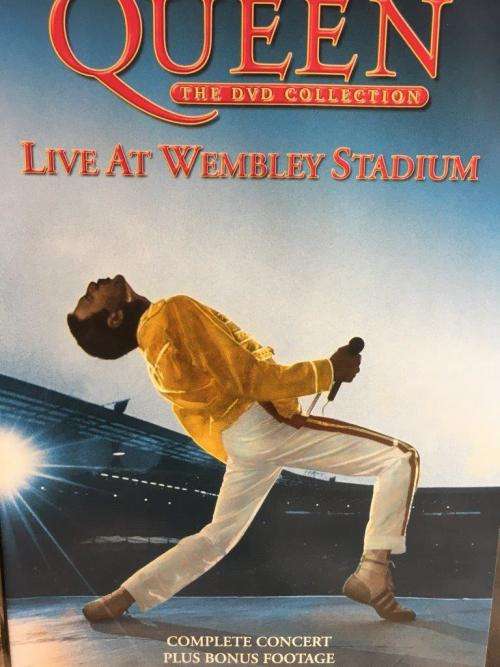 DVD - Queen Live At Wembley Stadium - 2DVD Set Complete Concert + Bonus Footage