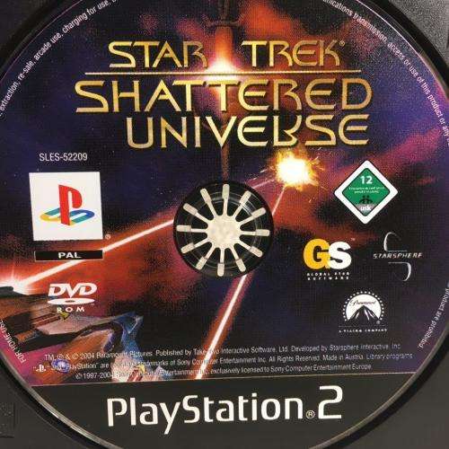 PS2 - Star Trek Shattered Universe (disc only)
