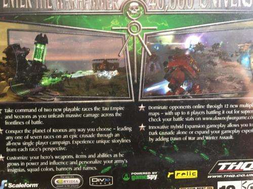 PC - Warhammer 40,000 Dawn of War - Dark Crusade (New Sealed)