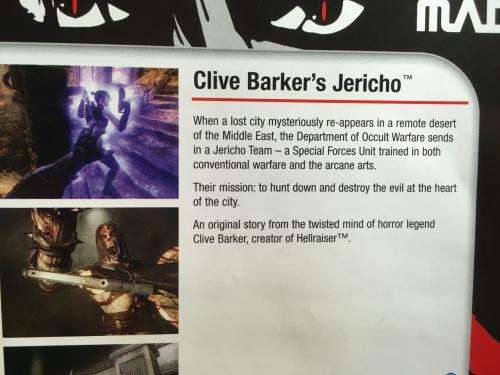 PC - Clive Barker`s Jericho
