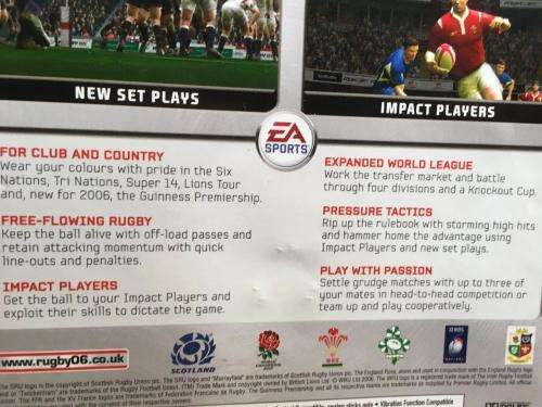 PS2 - Rugby 06