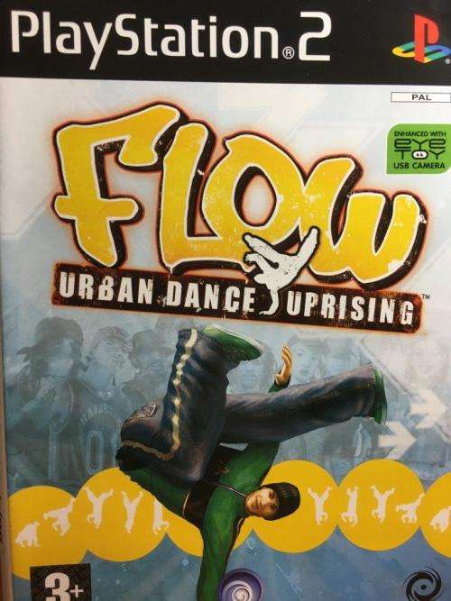 PS2 - Flow Urban Dance Uprising - Enhanced with eyetoy usb camera