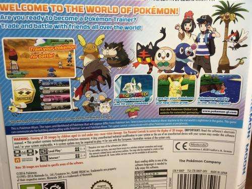 Nintendo 3DS - Pokemon Moon