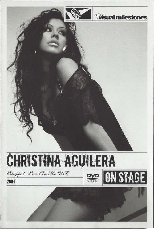 DVD - Christina Aguilera Stripped LIve In The U.K.