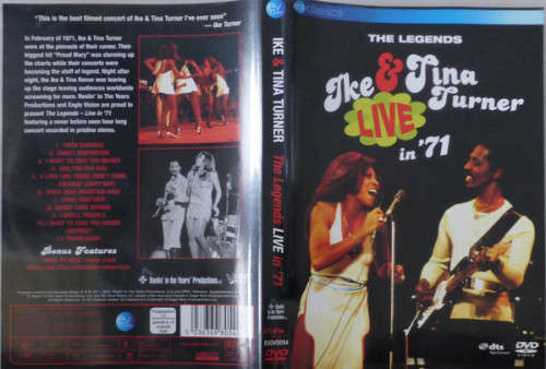 DVD - Ike & Tina Turner Live in `71 (New Sealed)