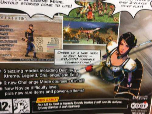 PS2 - Dynasty Warriors 5 Xtreme Legends