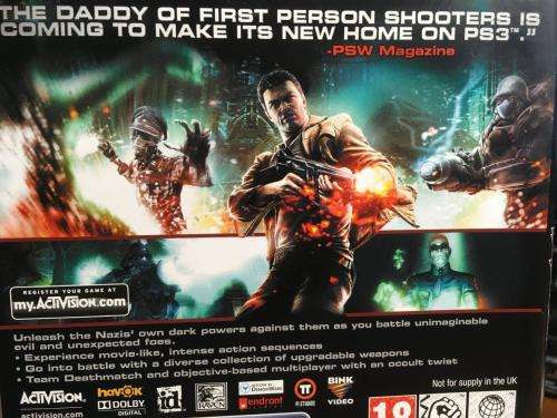 PS3 - Wolfenstein
