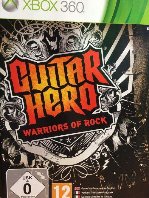 Xbox 360 - Guitar Hero - Warriors of Rock