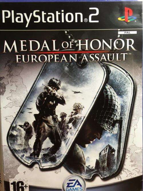 PS2 - Medal of Honor European Assault