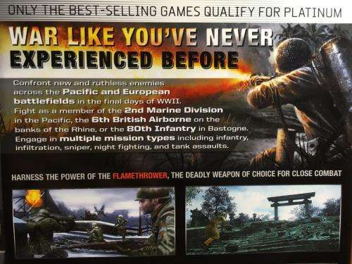 PS2 - Call of Duty World at War - Final Fronts - Platinum