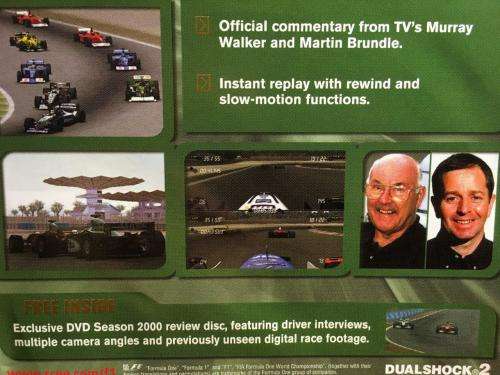 PS2 - Formula One 2001 (One Disc)