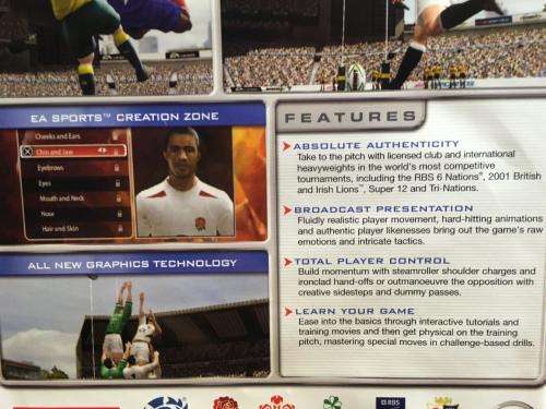 PS2 - EA Sports Rugby 2005