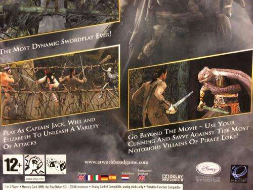 PS2 - Pirates of the Caribbean - At Worlds End