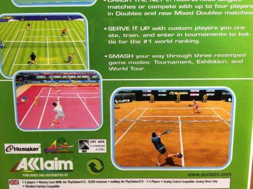 PS2 - Virtua Tennis 2