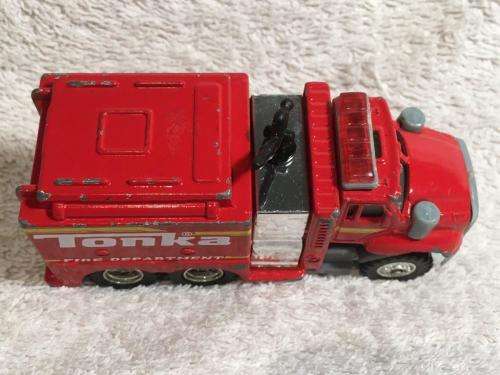 Tonka Fire Truck - Hasbro 2012 Rubber Wheels +-9cm LOng