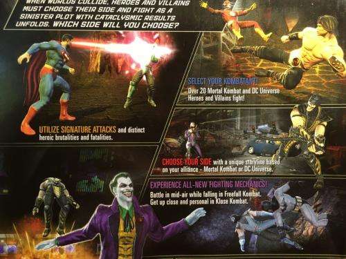 Xbox 360 - Mortal Kombat vs DC Universe
