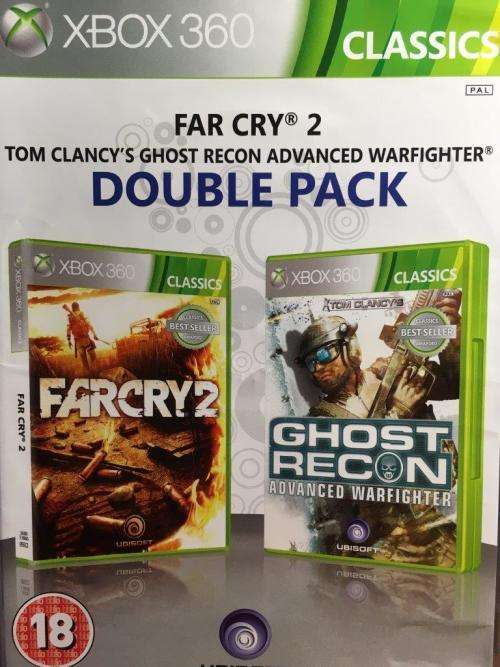 Xbox 360 - Far Cry 2 + Tom Clancy's Ghost Recon Advanced Warfighter (Double Pack)