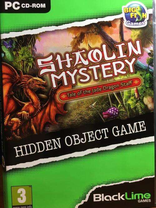 PC - Shaolin Mystery - Tale of the Dragon Staff - Hidden Object Game