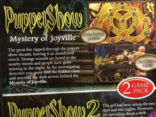 PC - The Hidden Mystery Collectives - Puppetshow 1 & 2 - Hidden Object Game